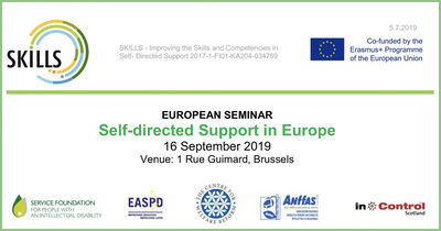 16 September: Self-Directed Support in Europe