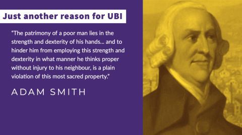 Adam Smith on Basic Income