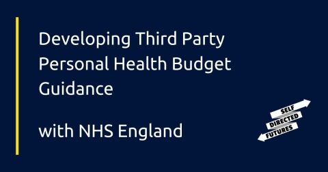  Developing Third Party Personal Heath Budget Guidance