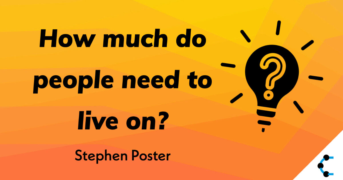 how-much-do-people-need-to-live-on